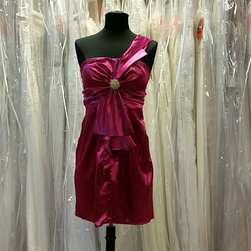 Hot Pink Mini Dress